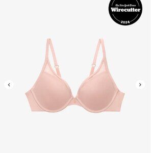 ThirdLove 24/7 Classic Uplift Plunge Bra - 38B - NWT Rose Dust